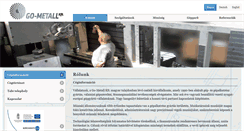 Desktop Screenshot of go-metall.hu