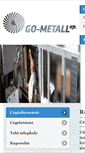 Mobile Screenshot of go-metall.hu
